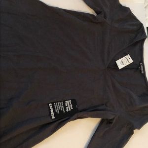 NWT Grey Long Sleeve Express Dress